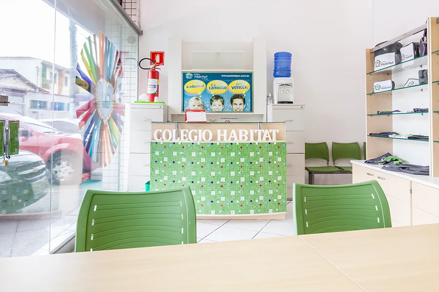 Recepção do Colégio Habitat